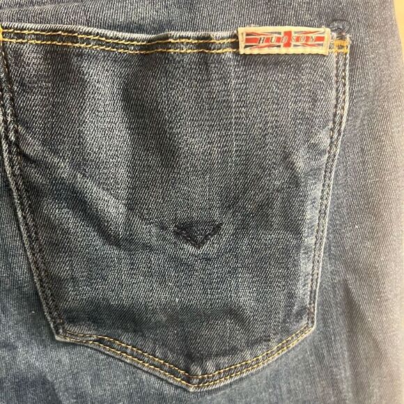 ✨HUDSON Womens Krista Super Skinny Mid-Rise Vera Sz 28 Jeans w/Raw Hem✨ - Picture 5 of 9